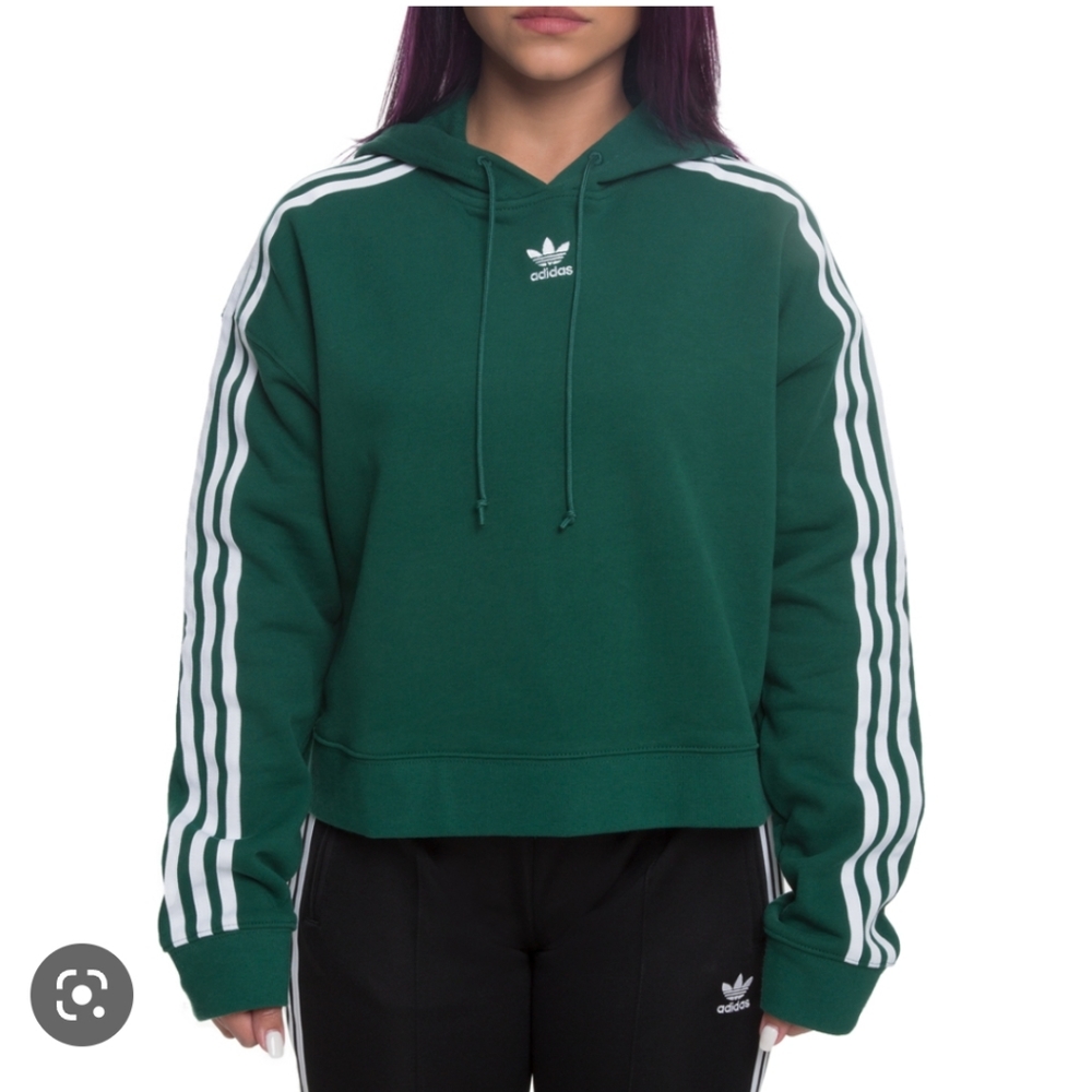 Adidas Cropped Hoodie